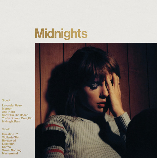 Вінілова платівка Taylor Swift – Midnights (Mahogany Marbled Vinyl)