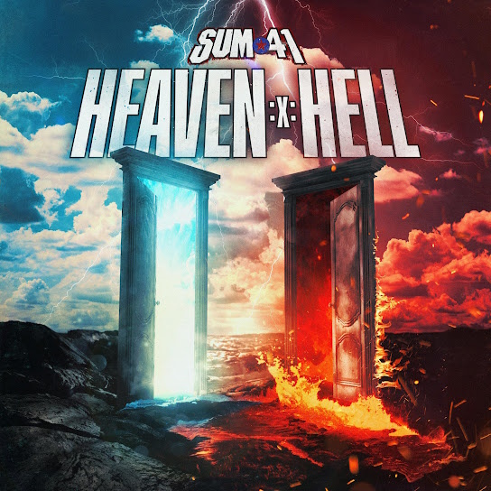 Вінілова платівка Sum 41 – Heaven :x: Hell (Red & Black Quad With Blue Splatter Vinyl)
