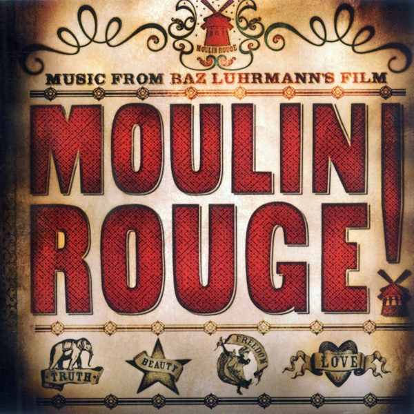 Вінілова платівка Various – O.S.T. Moulin Rouge (Red Translucent and White Marbled Vinyl)