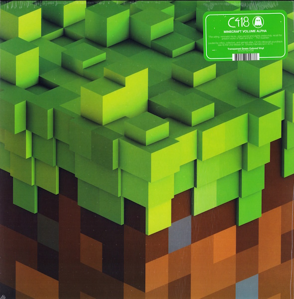 Вінілова платівка C418 – Minecraft Volume Alpha (Green Translucent Vinyl)