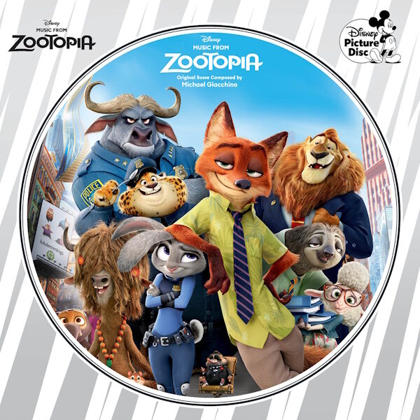 Вінілова платівка Michael Giacchino – Music From Zootopia (Picture Disc)